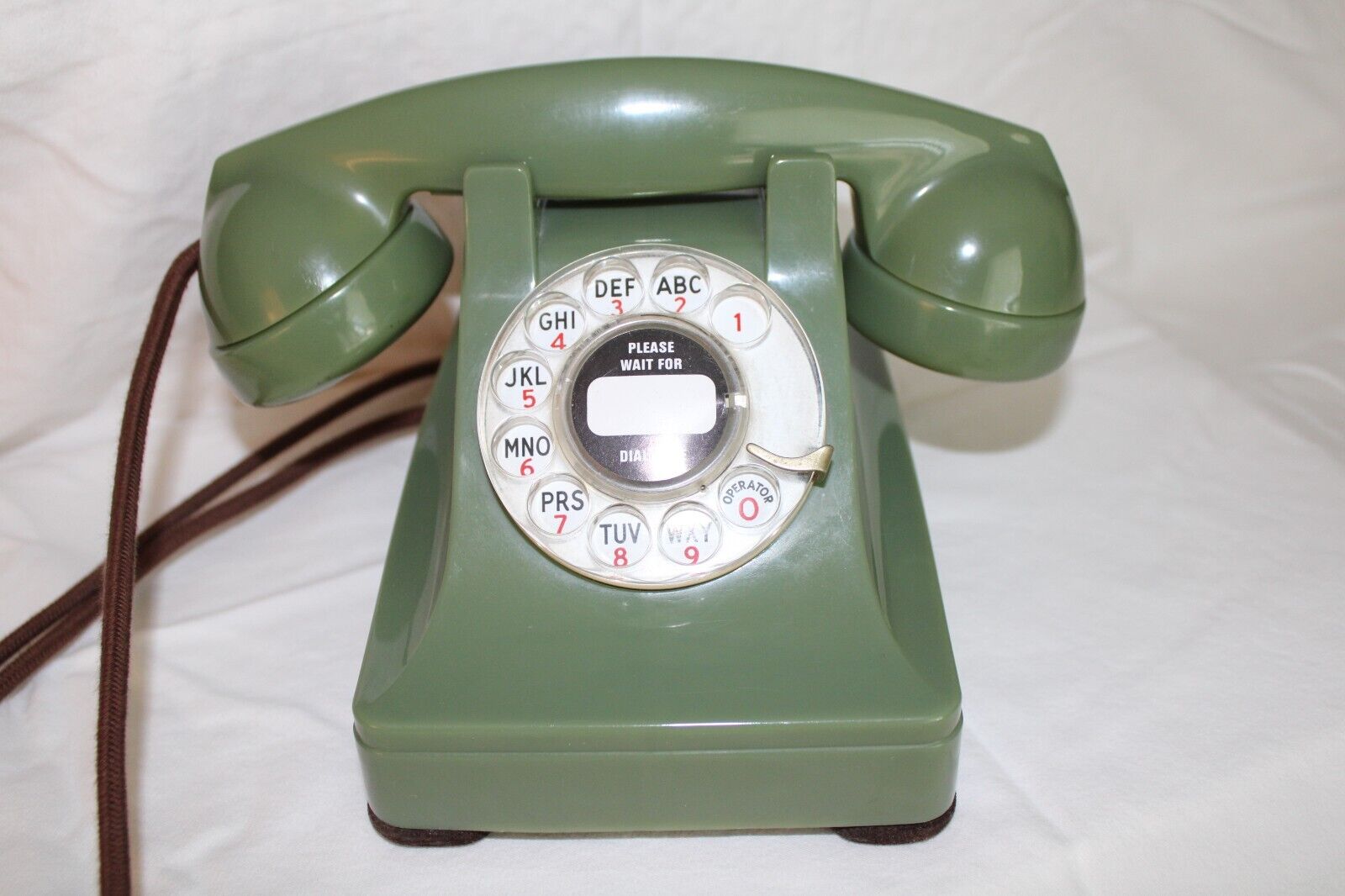 WESTERN ELECTRIC 302 TELEPHONE GREEN - NOT REPRODUCTION