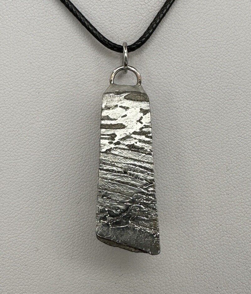 Seymchan Meteorite Pendant, Russian Pallasite, Pallasite, COA, 31.29 Grams