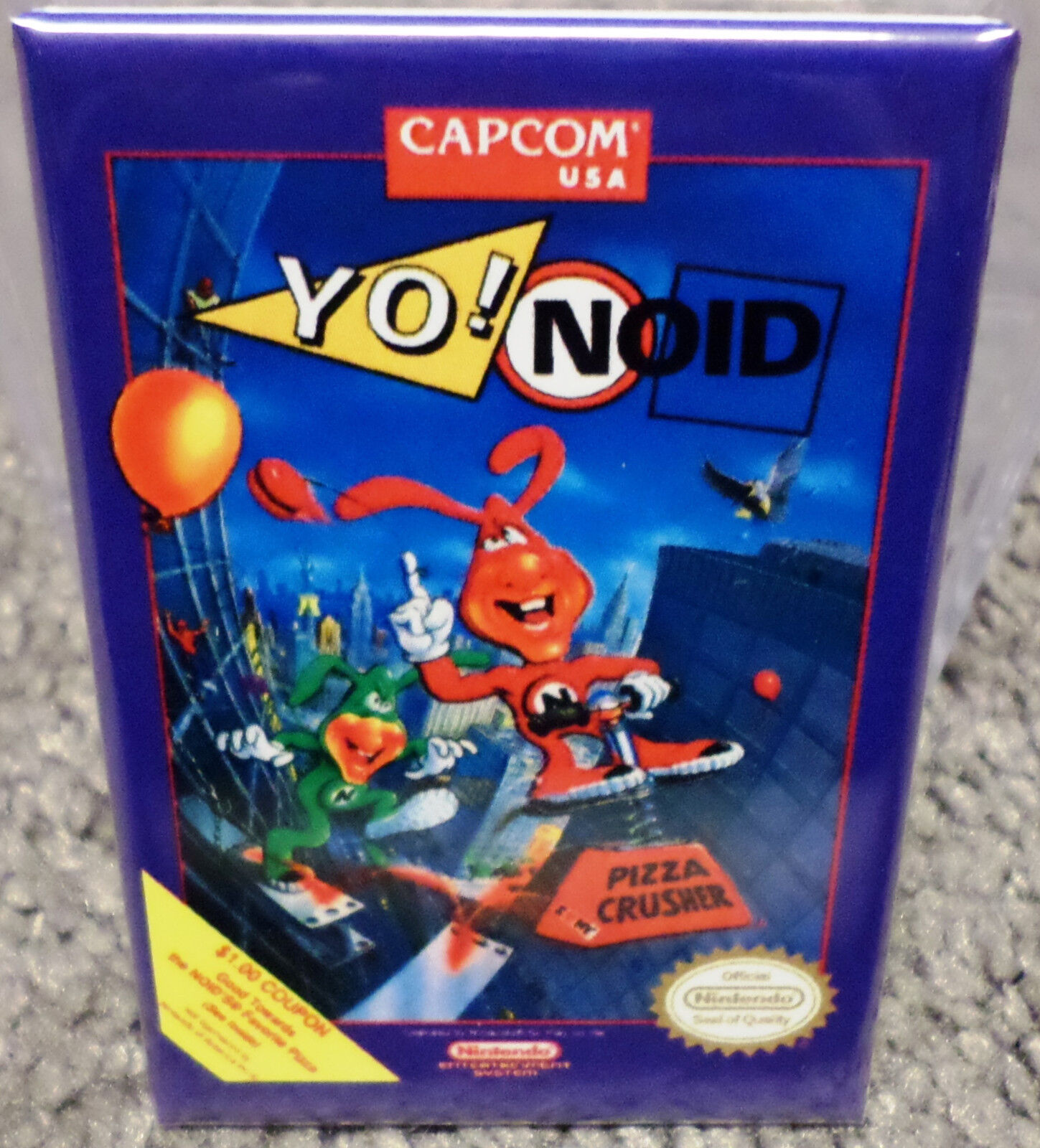 Yo Noid Nintendo NES Vintage Game Box  2