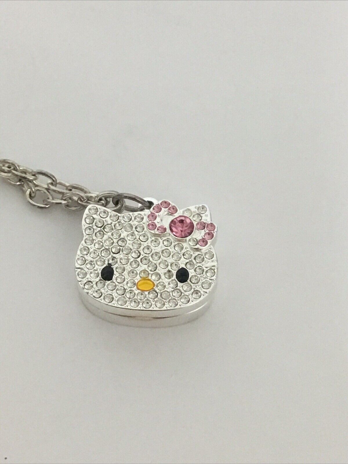 Hello Kitty 40 Year Anniversary Necklace with Solid Scented Perfum Touched
