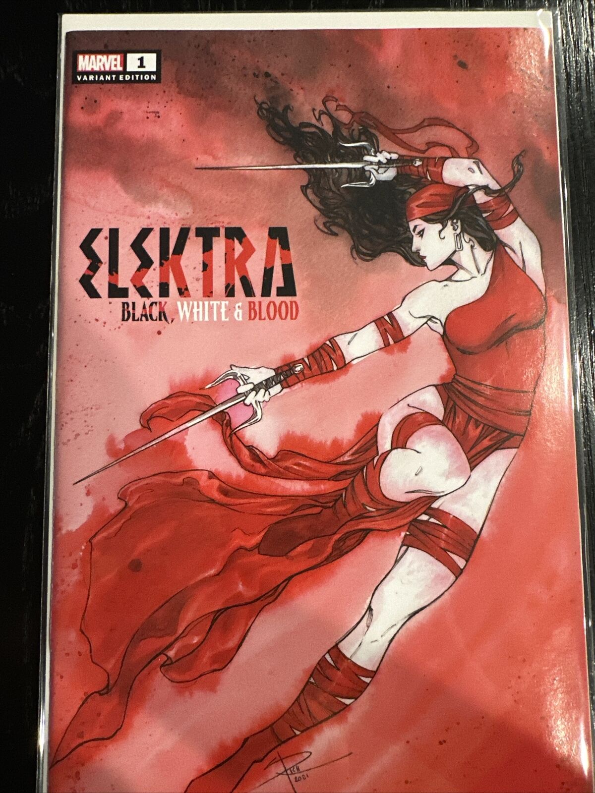 Elektra: Black, White, and Blood #1 (Marvel, March 2022)