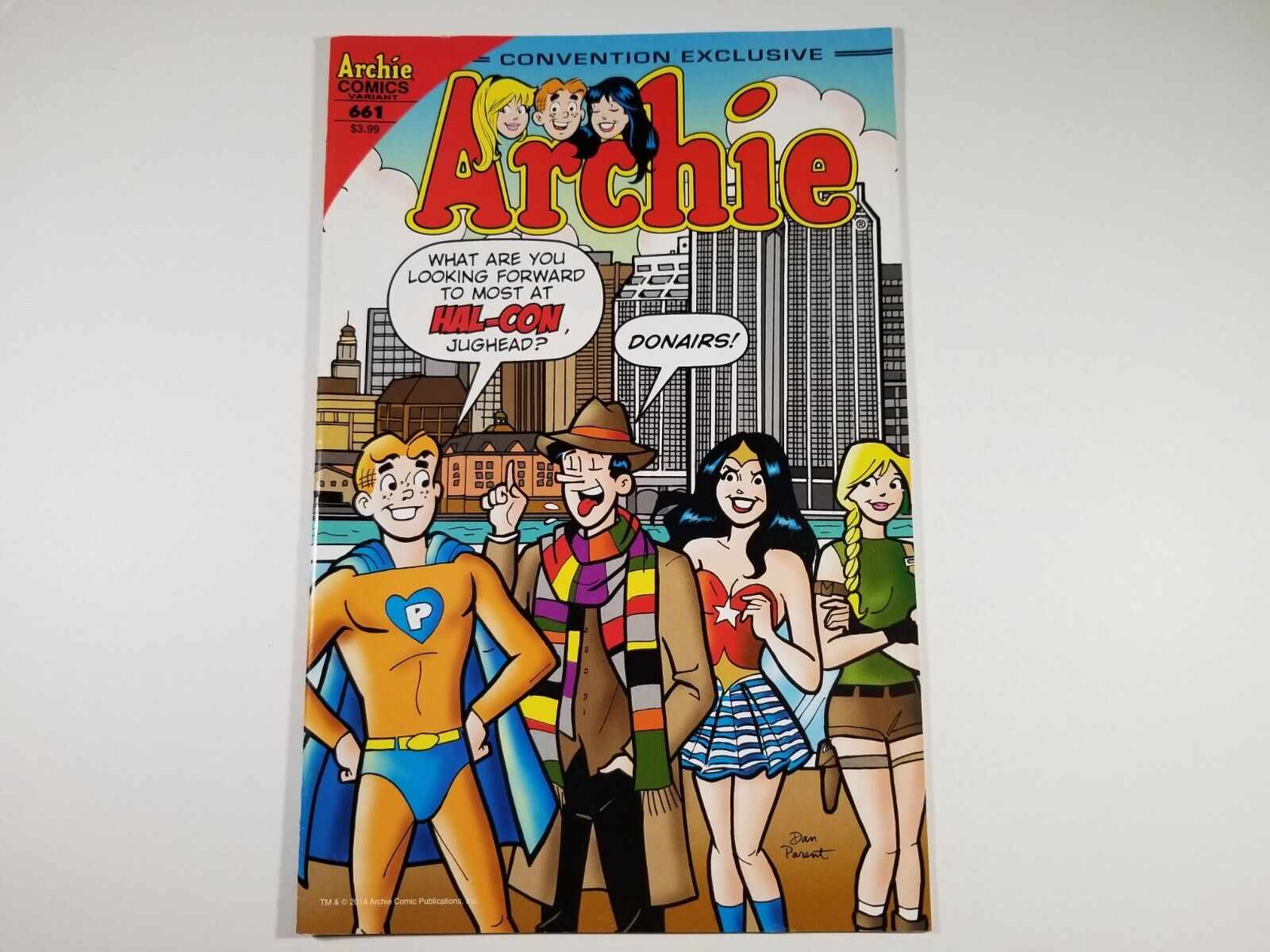 ¤ Archie #661 Convention Exclusive Hal-Con ¤ Variant 2014 Comics Authentic