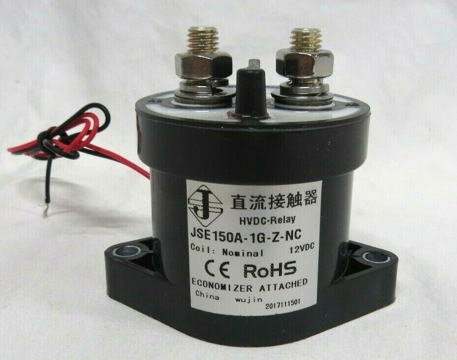 NEW Normally Closed Solenoid Relay Contactor; 12VDC; 150A