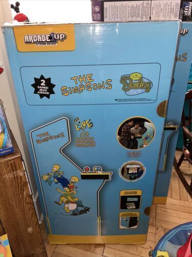 New Arcade1Up the Simpsons with Riser Sealed New 2020 Holiday