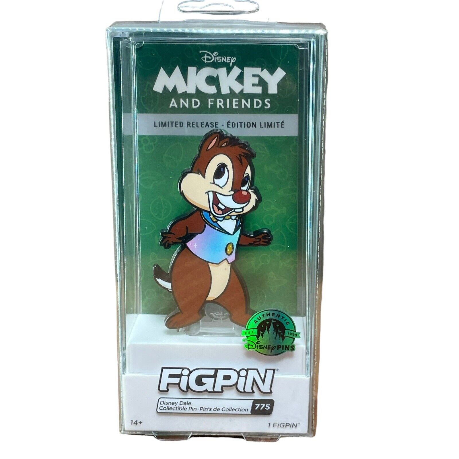 Disney Parks 2022 FIGPIN #775 DISNEY Dale Limited Release Pin