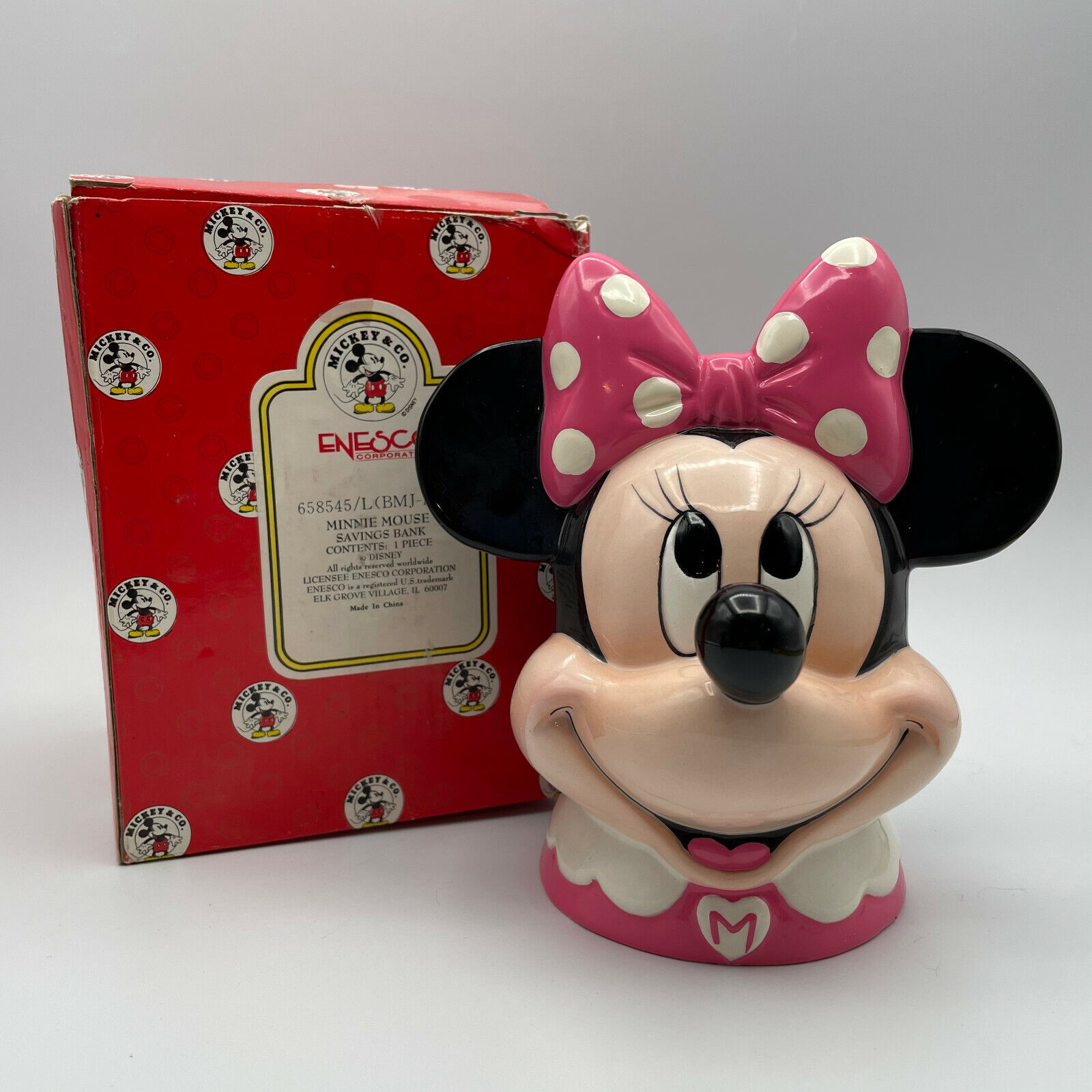 Minnie Mouse Savings Bank, Mickey & Co