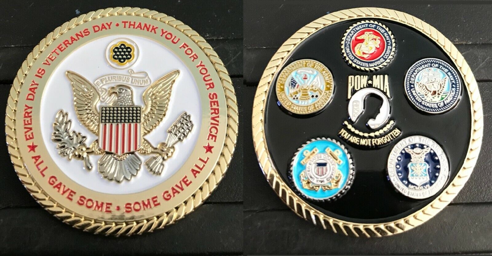 VETERAN COIN: ALL GAVE SOME. SOME GAVE ALL. 1.75\