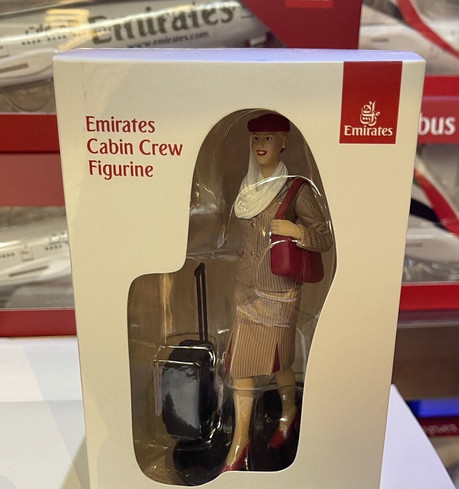 Emirates Airlines Cabin crew figurine Official Product