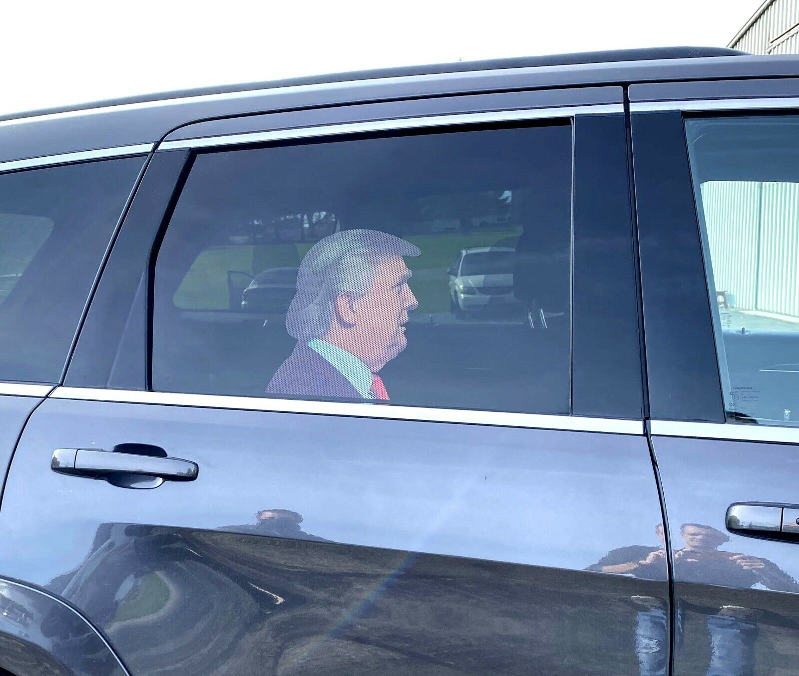 2024 President Donald Trump Car Sticker Life Person Passenger Side Window MAGA