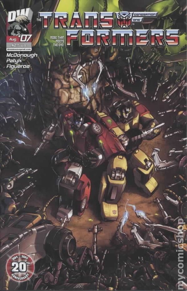 Transformers Generation 1 #7A VF 8.0 2004 Stock Image