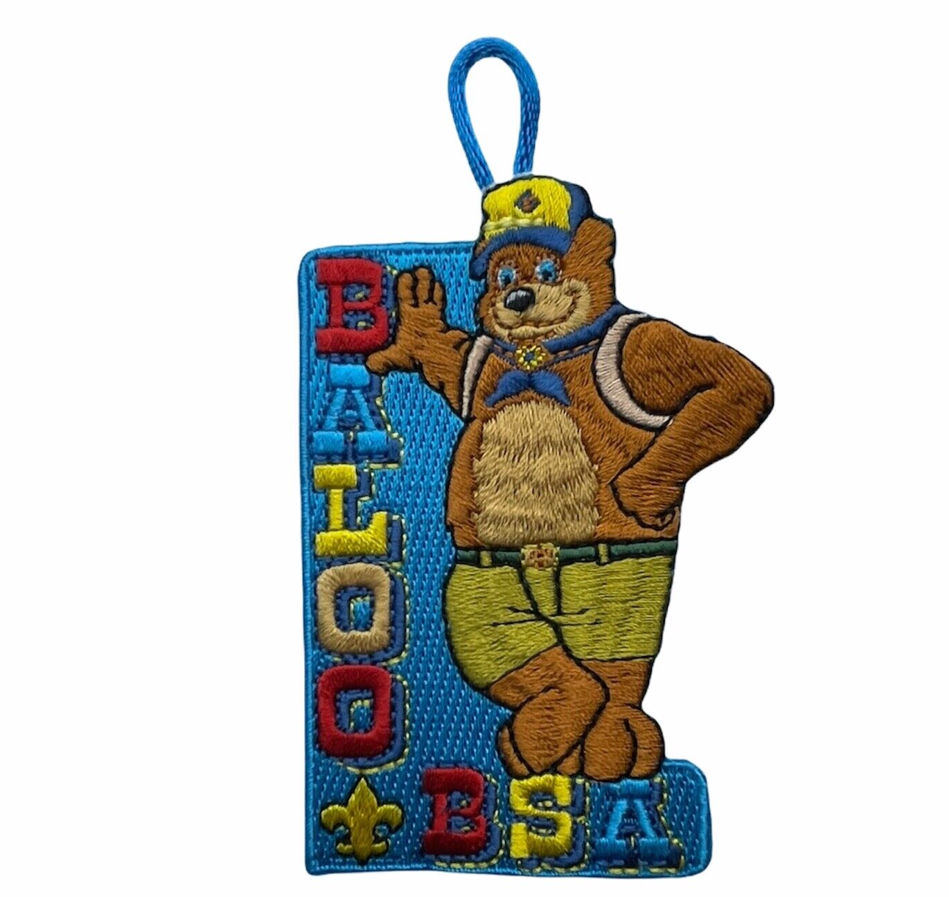 BSA Licensed Baloo Boy Scout 3 .5 Inch Official Patch AVA0137 F5D31W