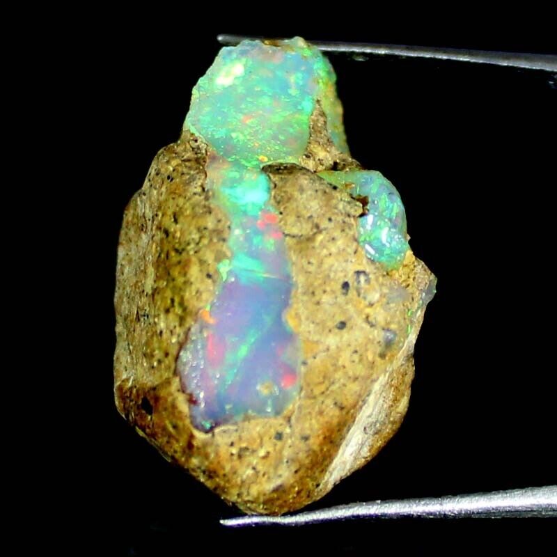 Opal Raw Crystal - 20.55 Carat  AAA Grade Ethiopian rough 18x24x15mm