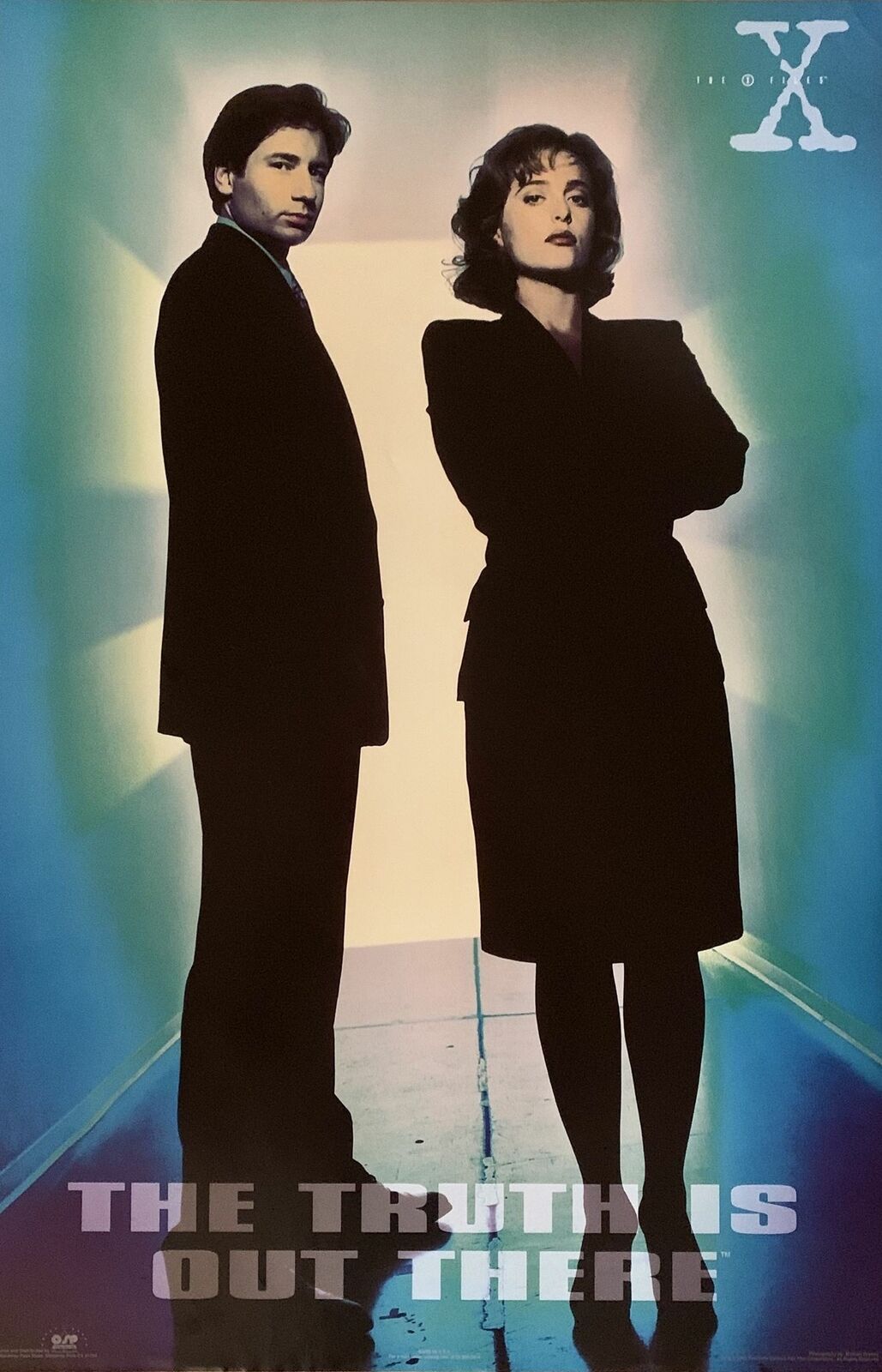 X-Files The Truth Is Out There 1995 Out of Print Poster 23 X 35