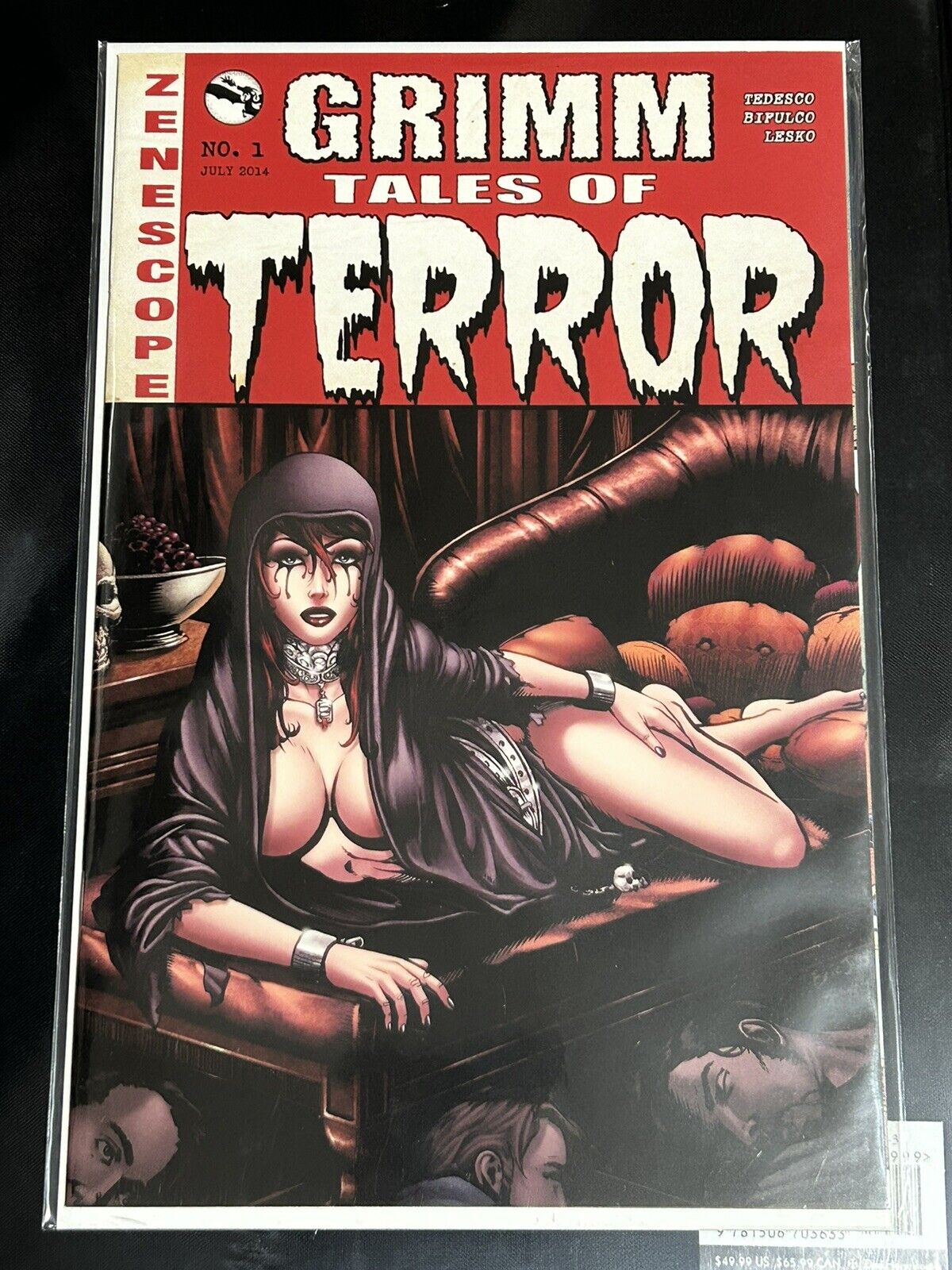 Zenescope Grimm Tales of Terror #1 Secret Retailer 2014 EC Comics Variant Keres