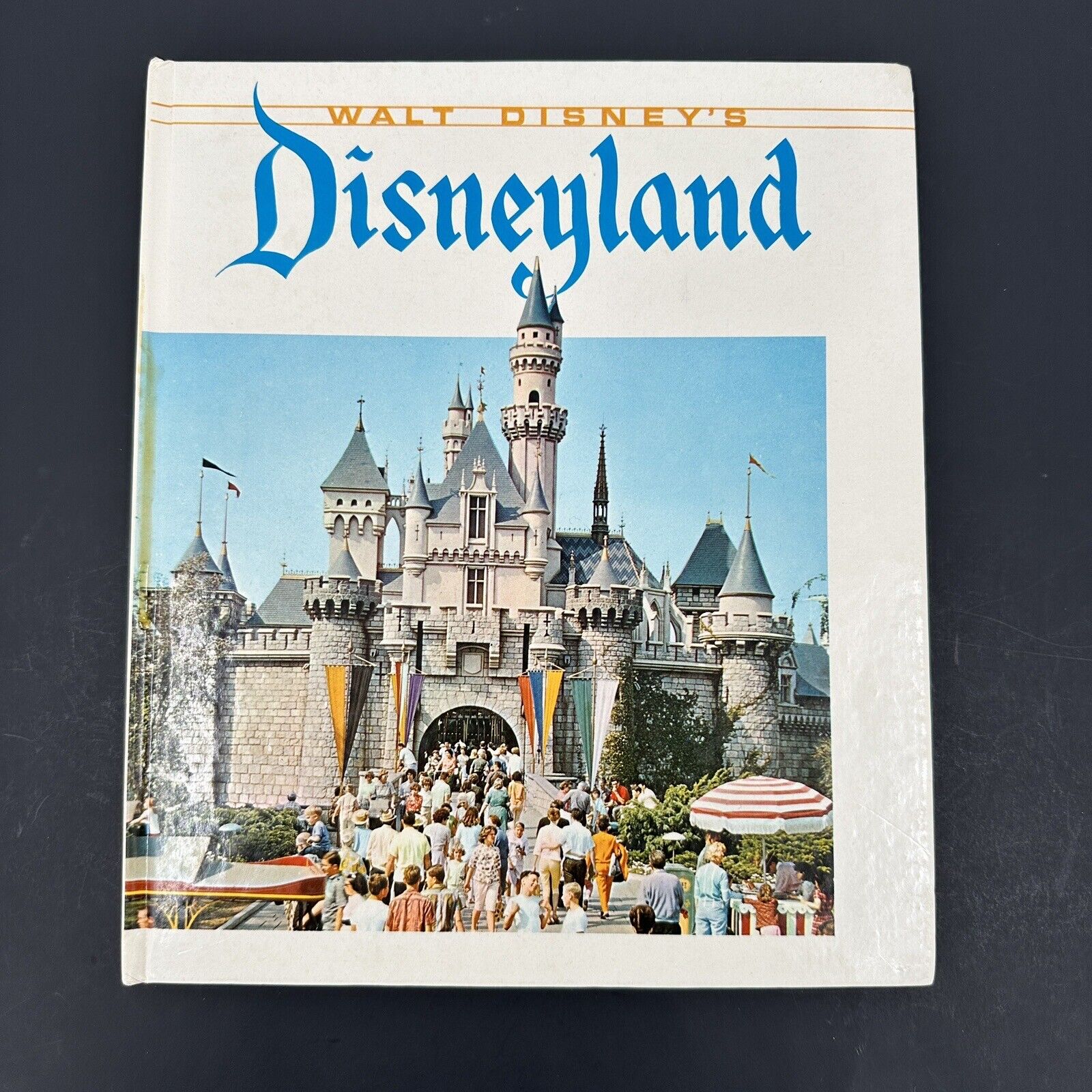 Vintage 1965 Walt Disney's Disneyland by Martin A. Sklar Hardcover Souvenir Book