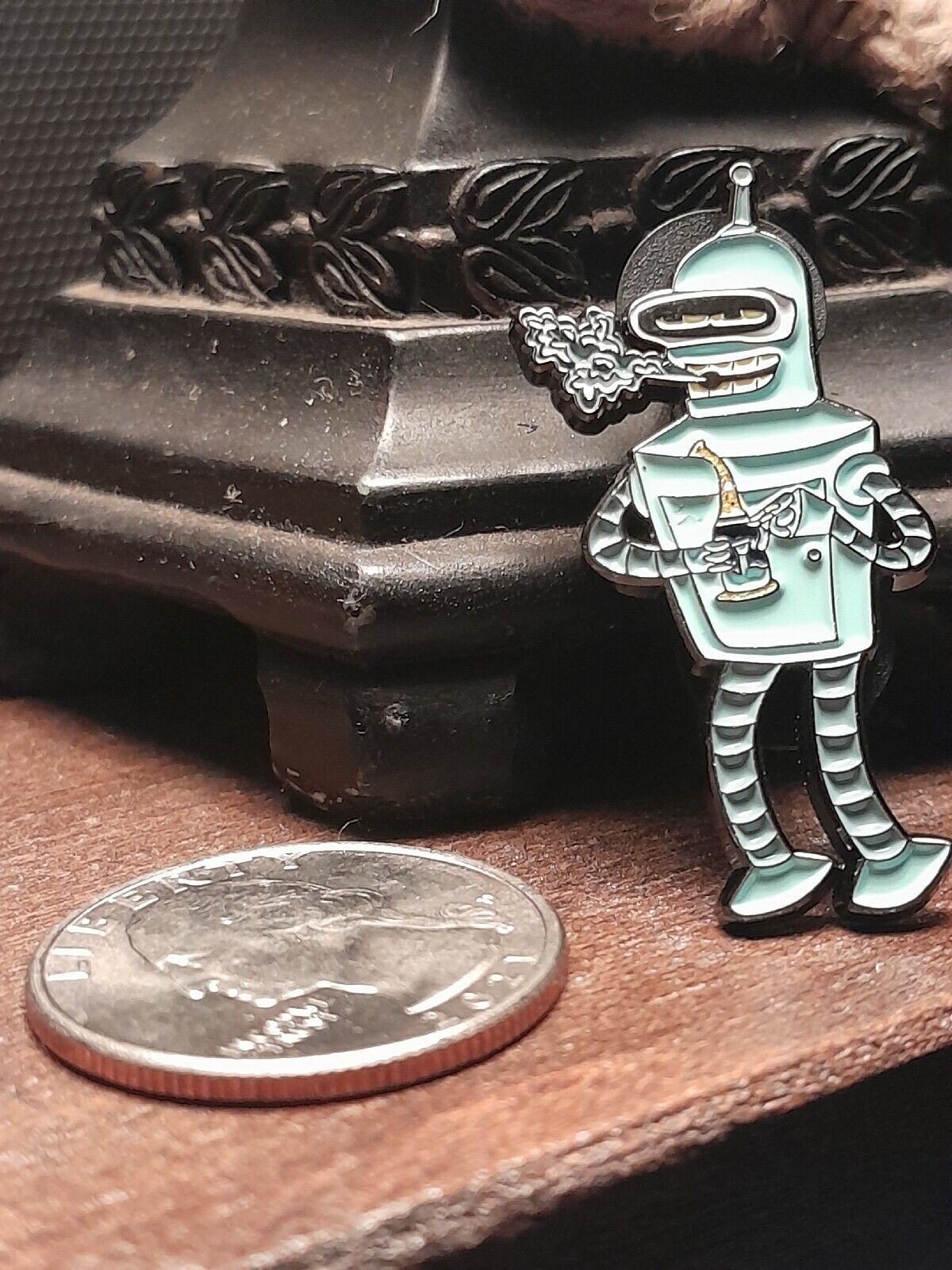 Bender Dabbing Dab enamel lapel hat pin badge