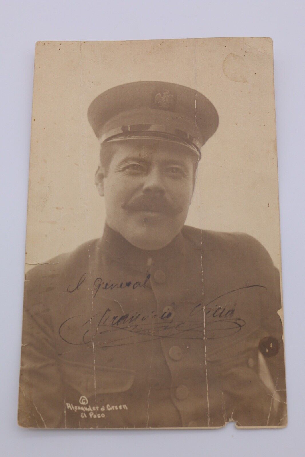 Francisco 'Pancho' Villa Signed Photograph General of the Mexican Revolution