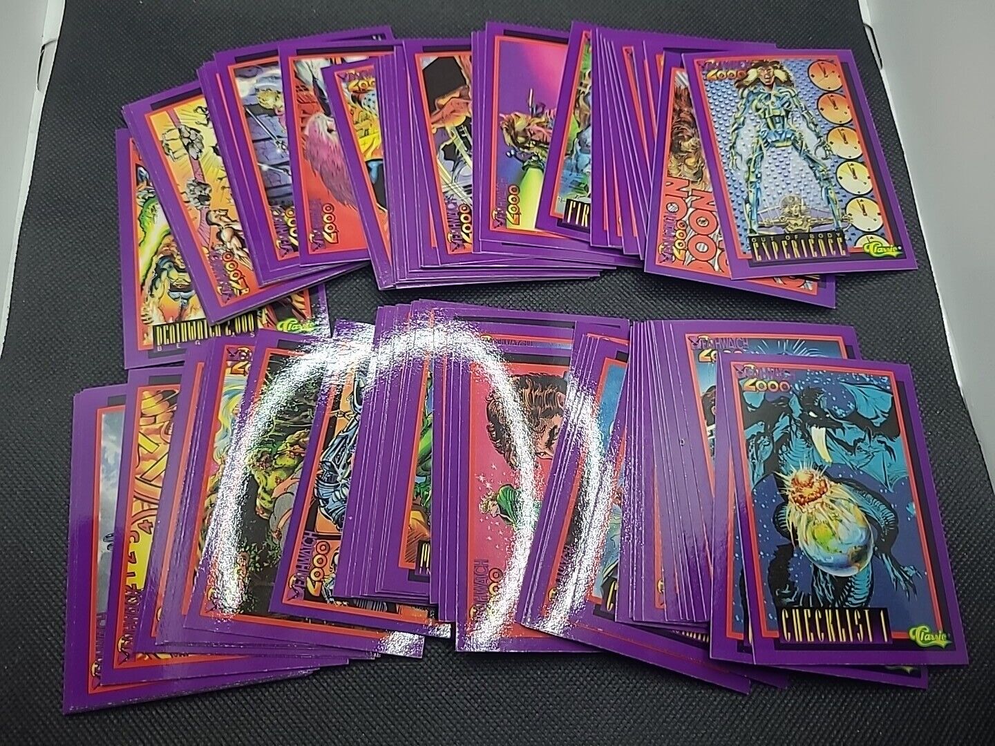 1993 Classic Games Deathwatch 2000 Begins Complete Set Trading Cards #1-100