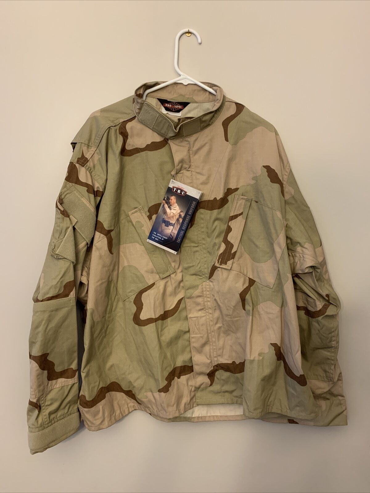 Tru-Spec Tactical Response Uniform Shirt X-Large - Short 3 Color Camoflauge