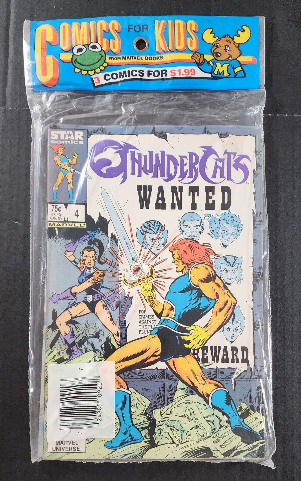 Thundercats SEALED 3-PACK #1 RARE 3rd Print #4 & 6 RARE 2nd prints Sealed Pack