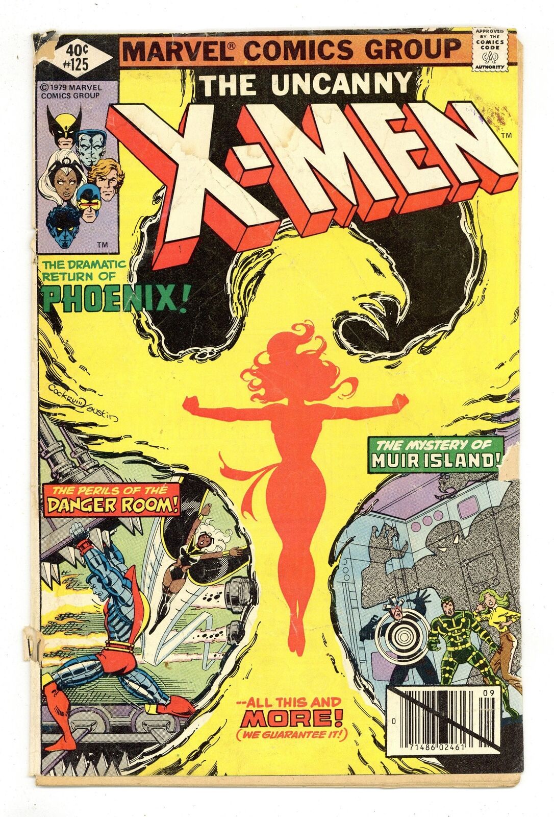 Uncanny X-Men #125D GD 2.0 1979 1st app. Mutant X (Proteus)