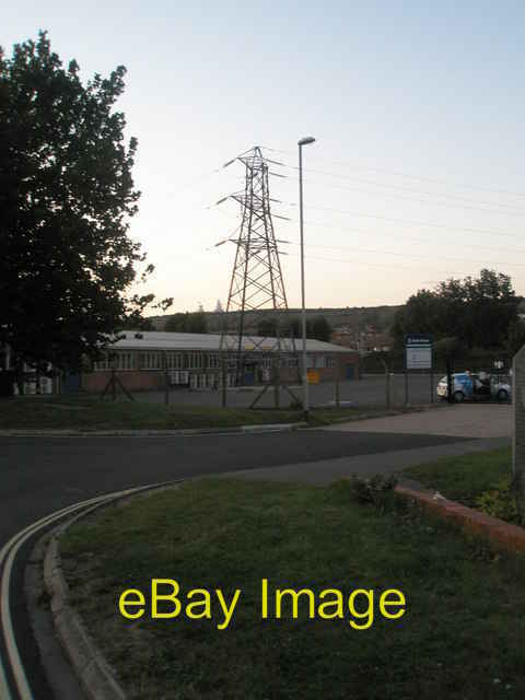 Photo 6x4 Pylons within Rolls Royce in Northarbour Road Port Solent  c2009
