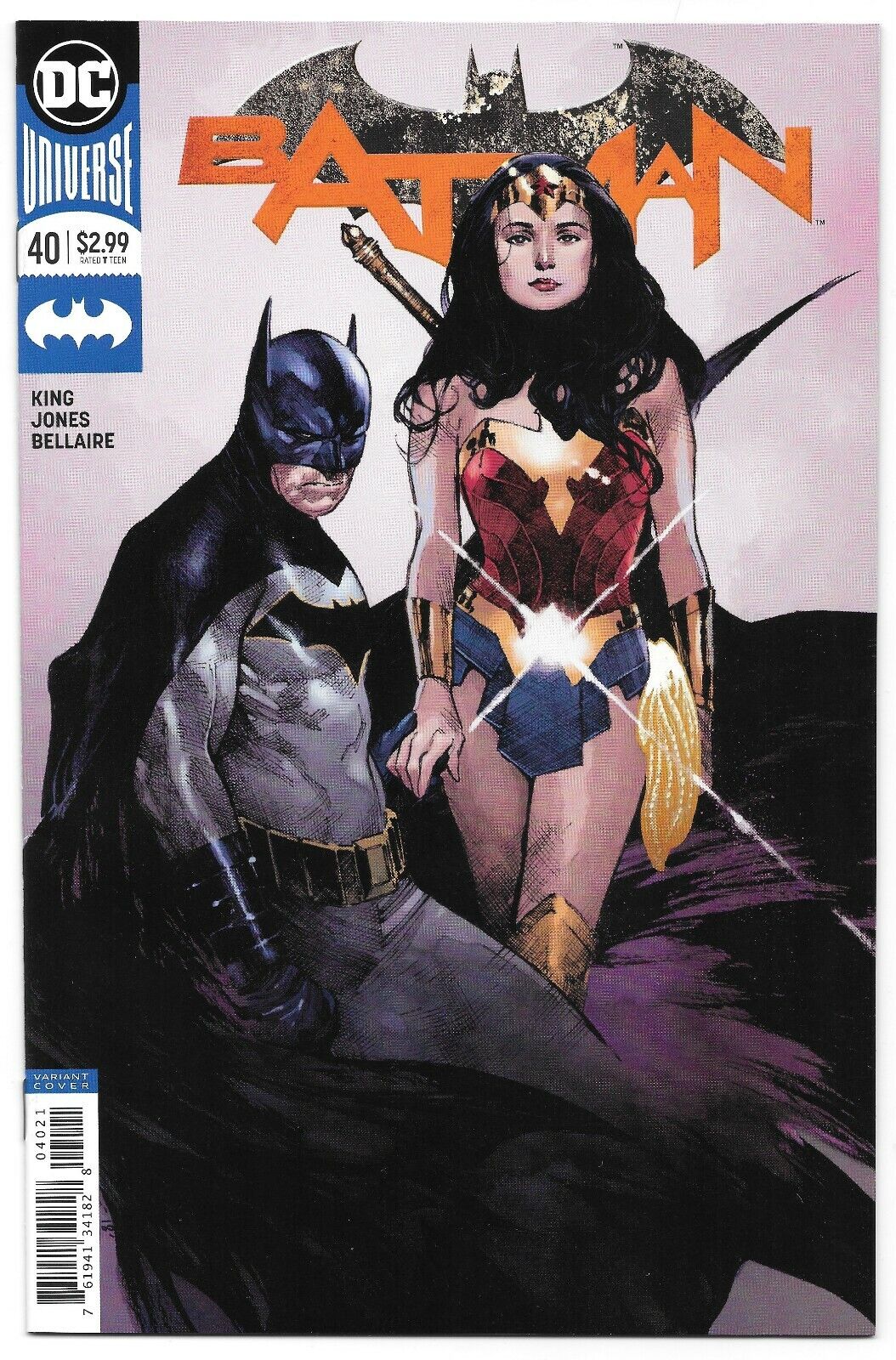 Batman #40 (04/2018) DC Comics Olivier Coipel Variant Cover 