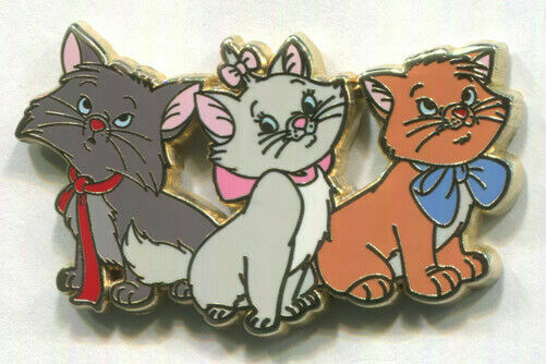 Disney Pins The Aristocats Berlioz Marie Toulouse Disney Store UK Exclusive Pin