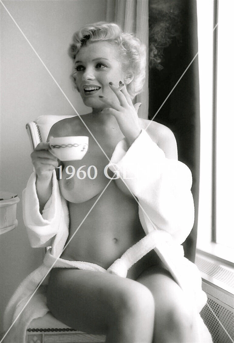 1950s Photo Print Blonde Playboy Playmate Marilyn Monroe Artistic RARE MM29