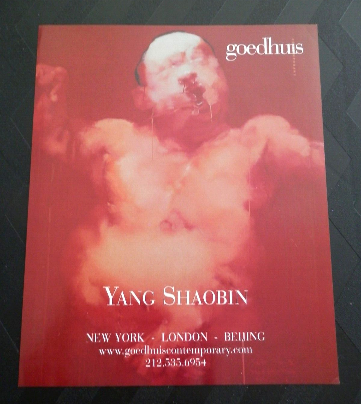 2005 PRINT AD, Yang Shaobin Art, Goedhuis Contemporary