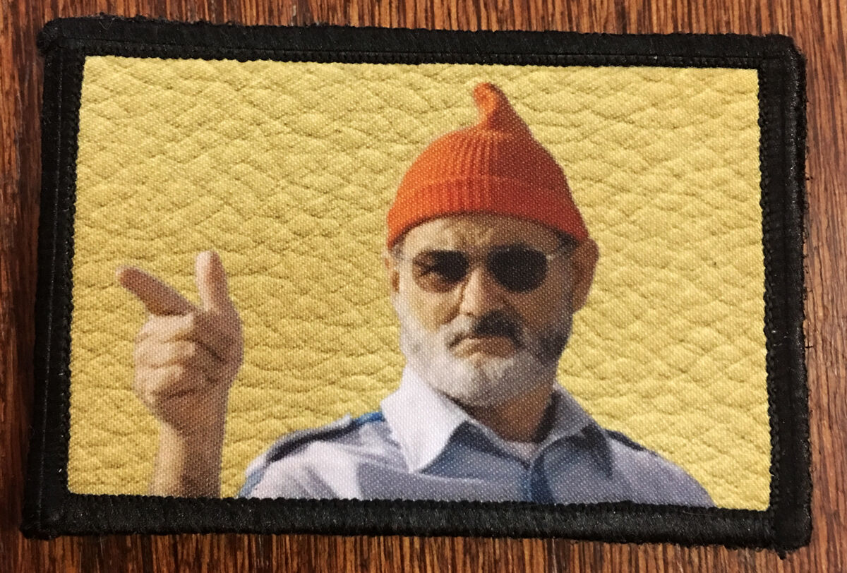 The Life Aquatic with Steve Zissou Morale Patch Tactical Military Army Badge USA