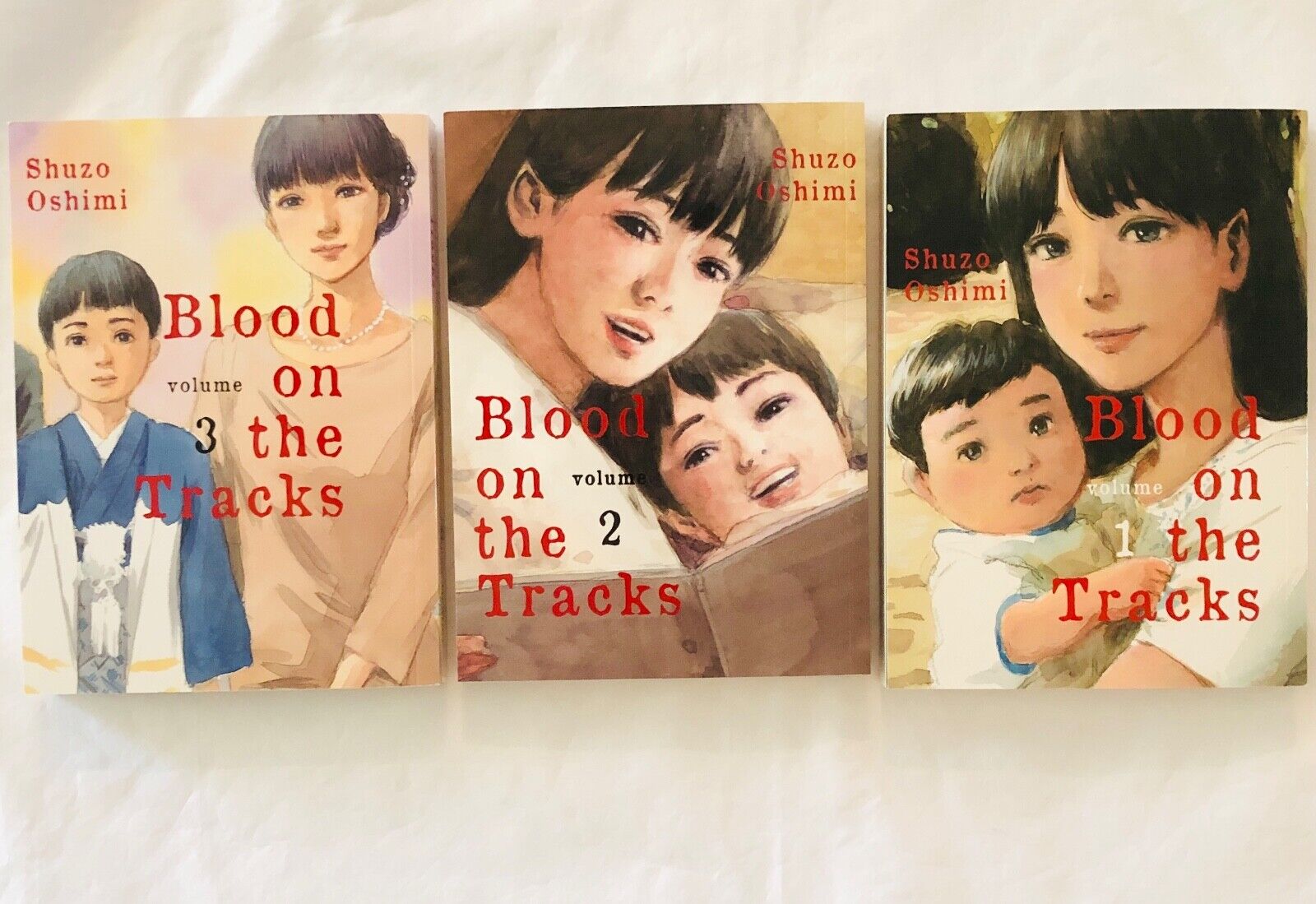 Blood On The Tracks 1, 2, 3 Manga Drama English