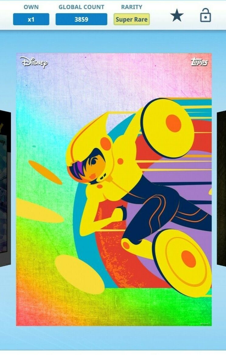 Topps Disney Collect Digital - Big Hero 6 Spectrum Go Go Tomago
