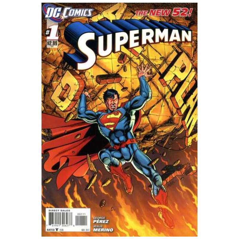 Superman (2011 series) #1 in Near Mint condition. DC comics [b