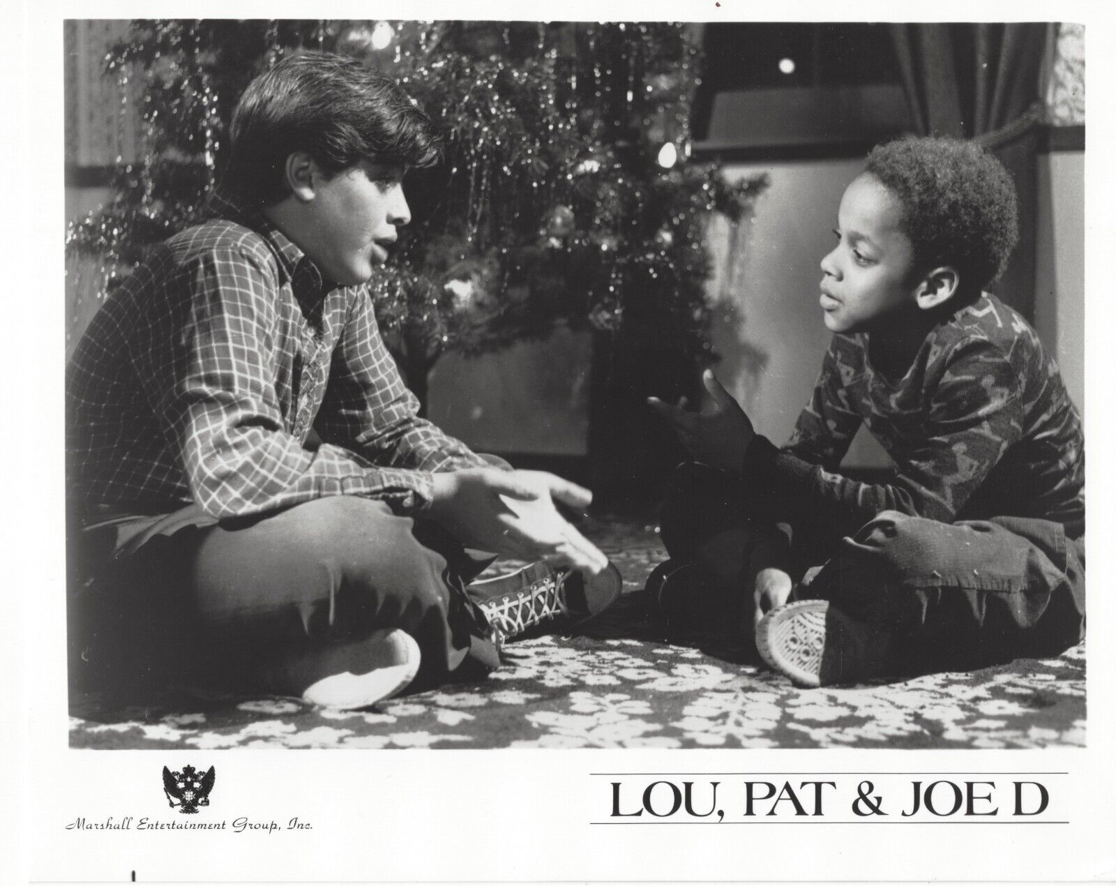 Lou, Pat & Joe D~OG Press Photo~Richard Habersham Vince Mazilli Christmas 1988