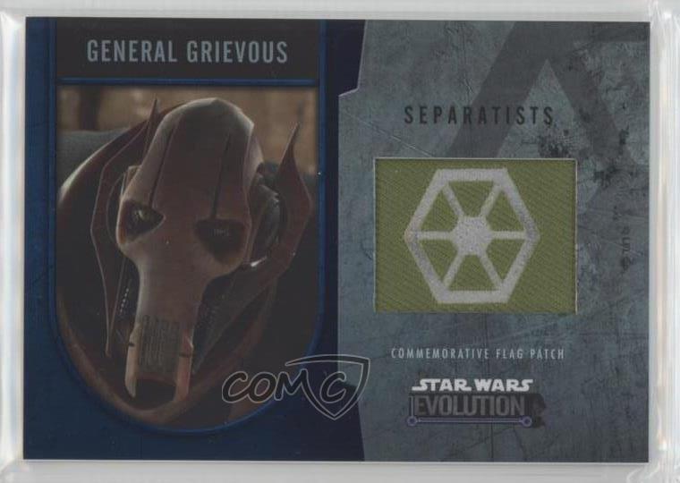 2016 Topps Star Wars Evolution Silver /50 General Grievous Patch 1j8