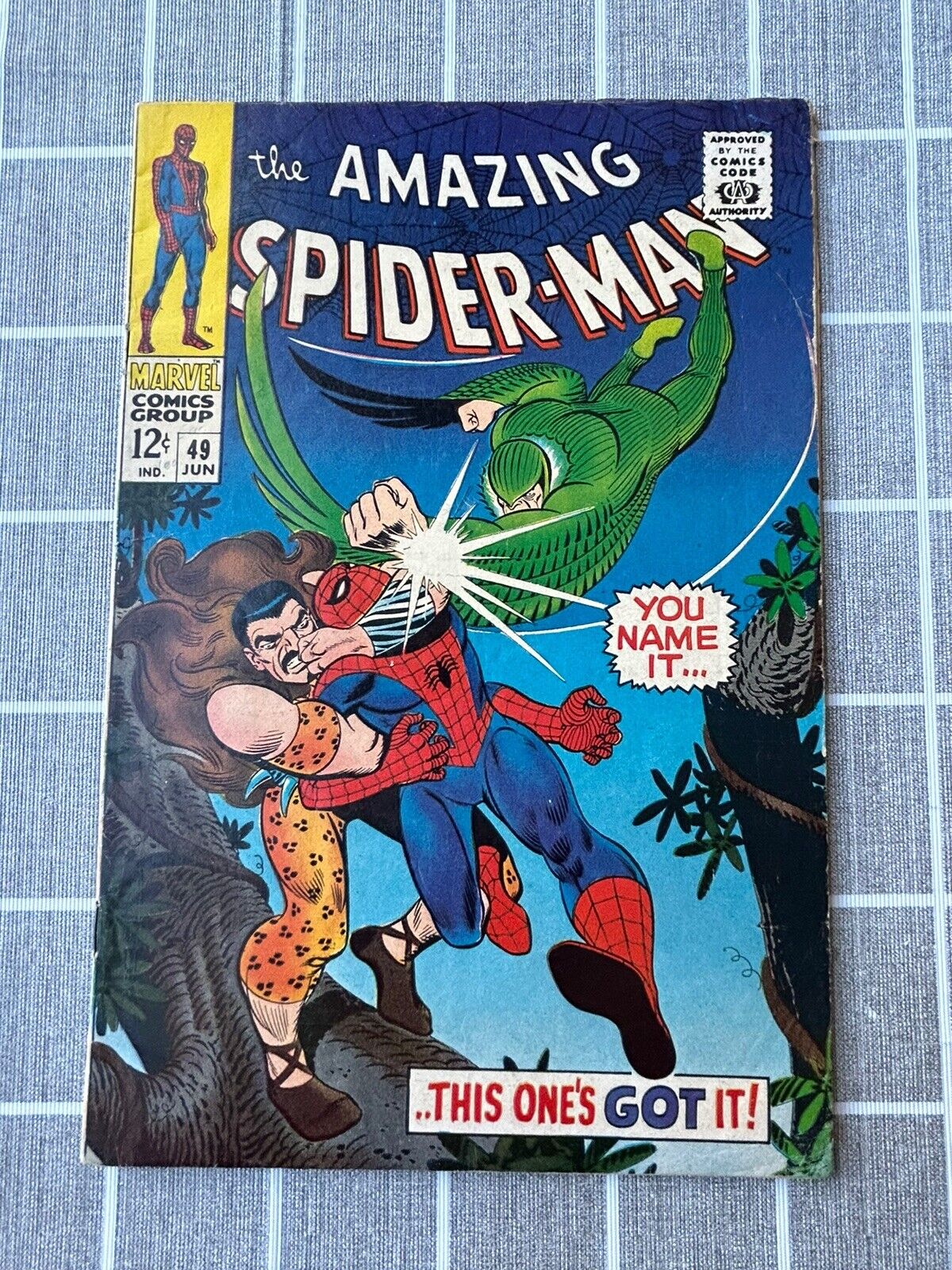 The Amazing Spider Man #49 Kraven & Vulture App VF Condition Marvel Vintage 1967