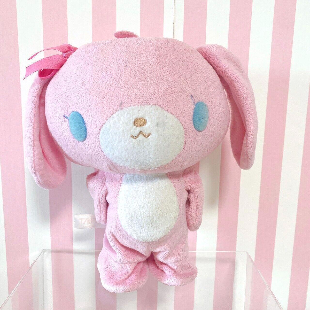 Sanrio Sugarbunnies Bunnies Momousa Plush Soft Stuffed Toy Pink Walk Character
