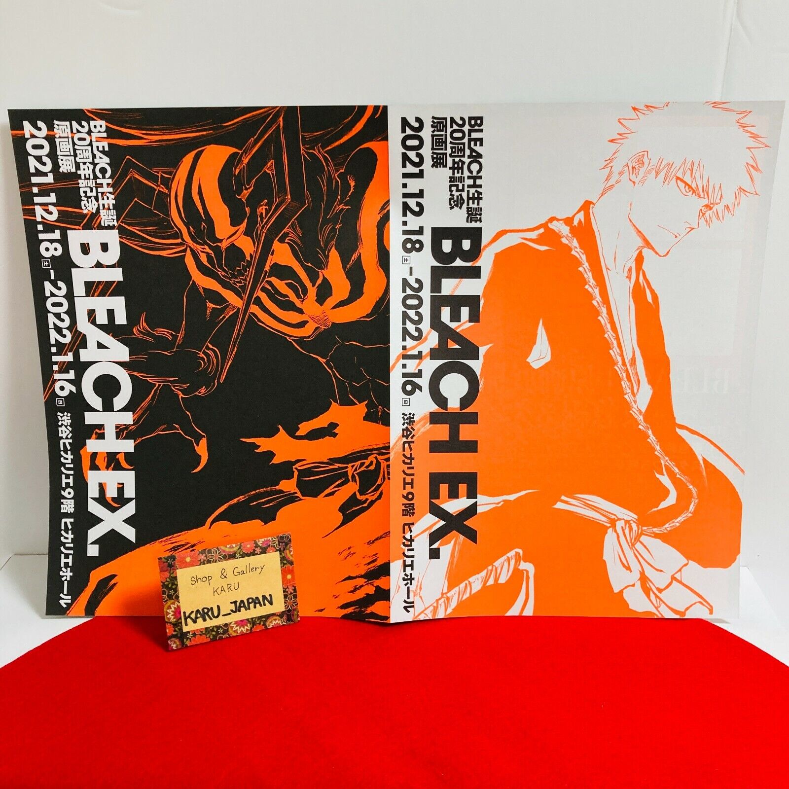 Bleach EX Exhibition Limited Ichigo Kurosaki Promotional Poster