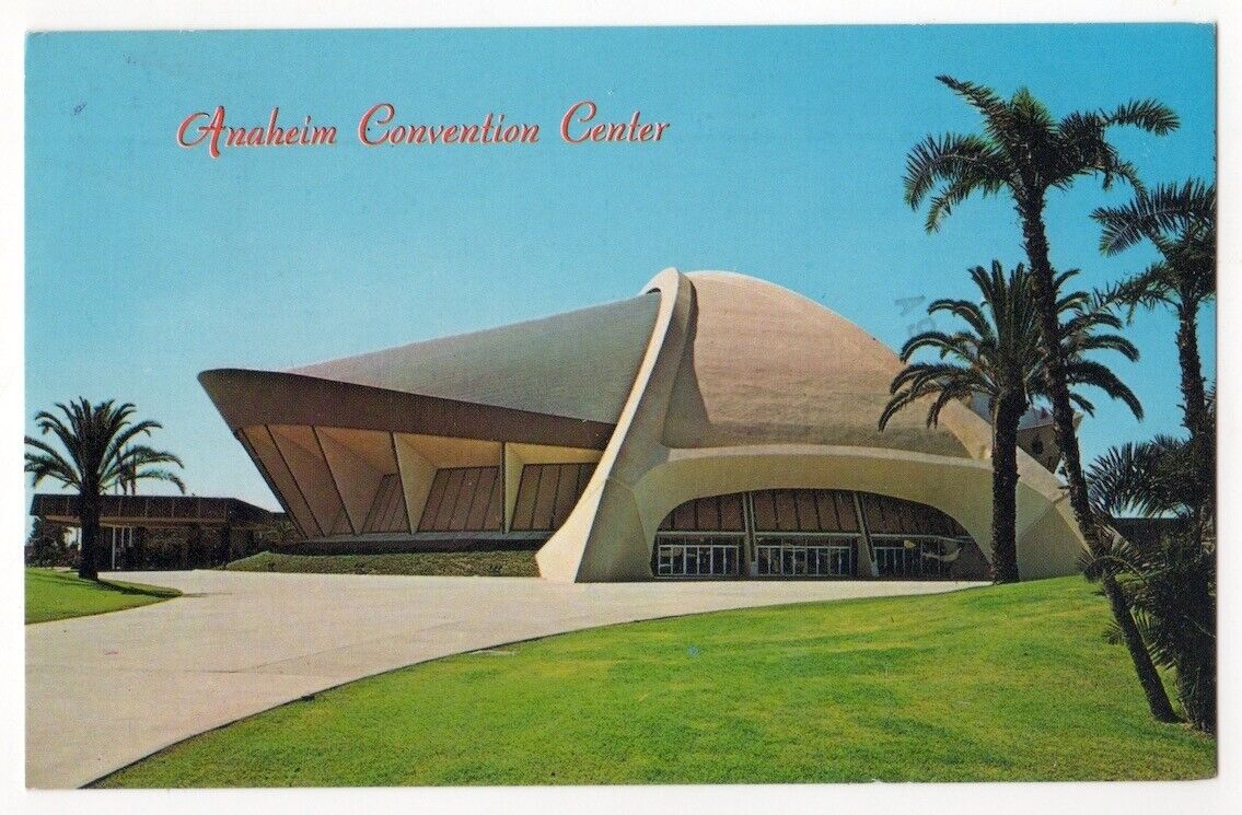original Anaheim Convention Center, California c1967 Adrian Wilson, architect
