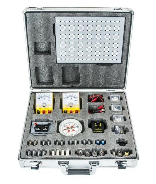 Electricity Systems 1 Physics Kit, 16 Experiments, 51 Components - Eisco Labs