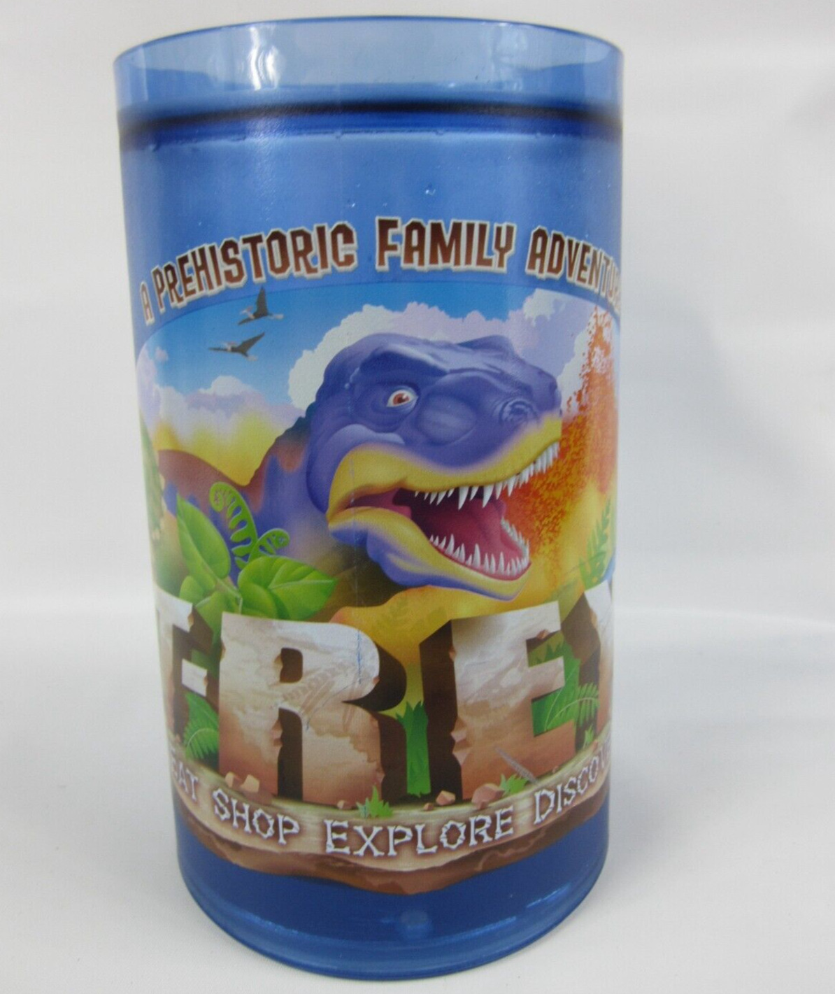T-Rex Cafe Large Freezer Mug Cup Disney Springs Restaurant Souvenir Dinosaur