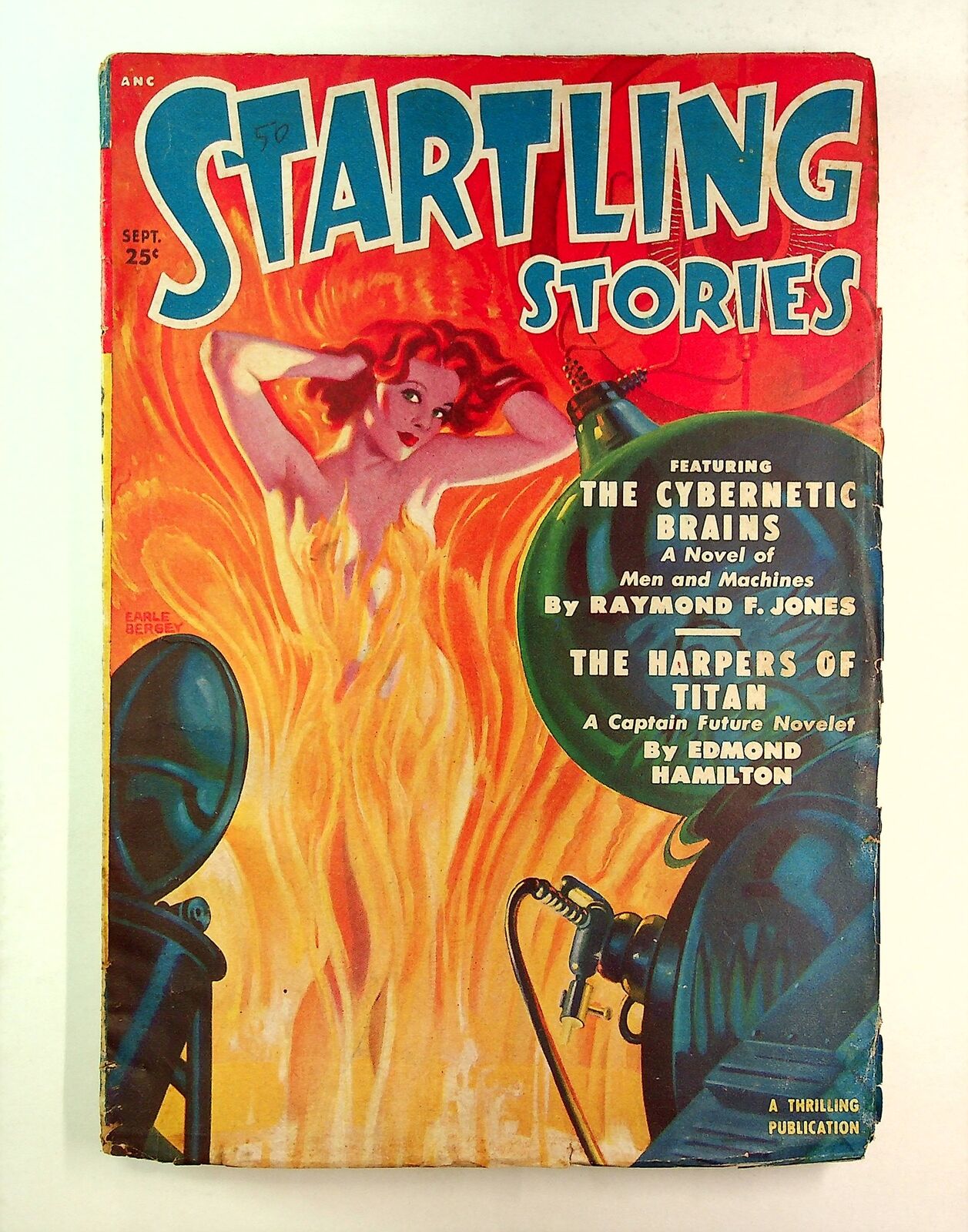 Startling Stories Pulp Sep 1950 Vol. 22 #1 VG