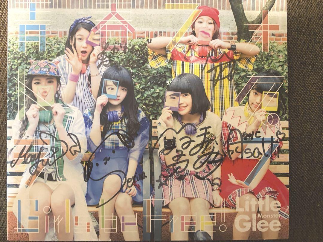 Little Glee Monster Autographed By Everyone / Seishun Photograph