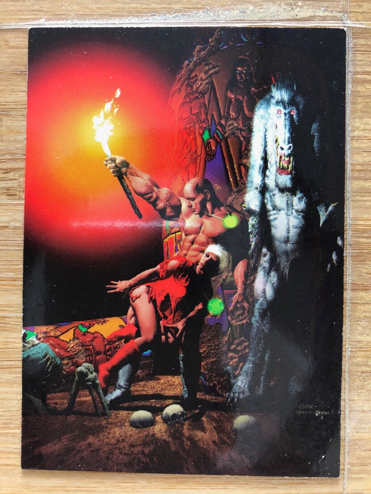 Richard Corben collector cards base set single cards by Comic Images 1993 (90)