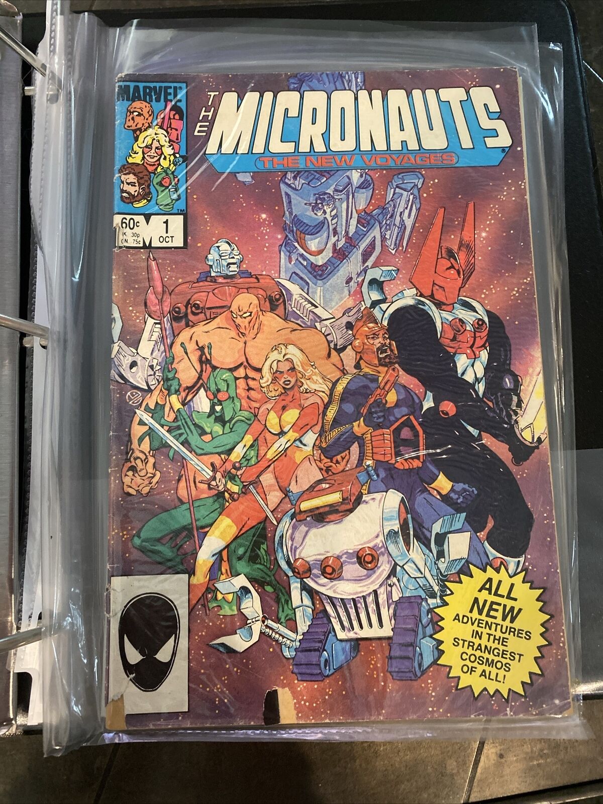 Micronauts The New Voyages #1 (1984 Marvel, Peter Gillis)