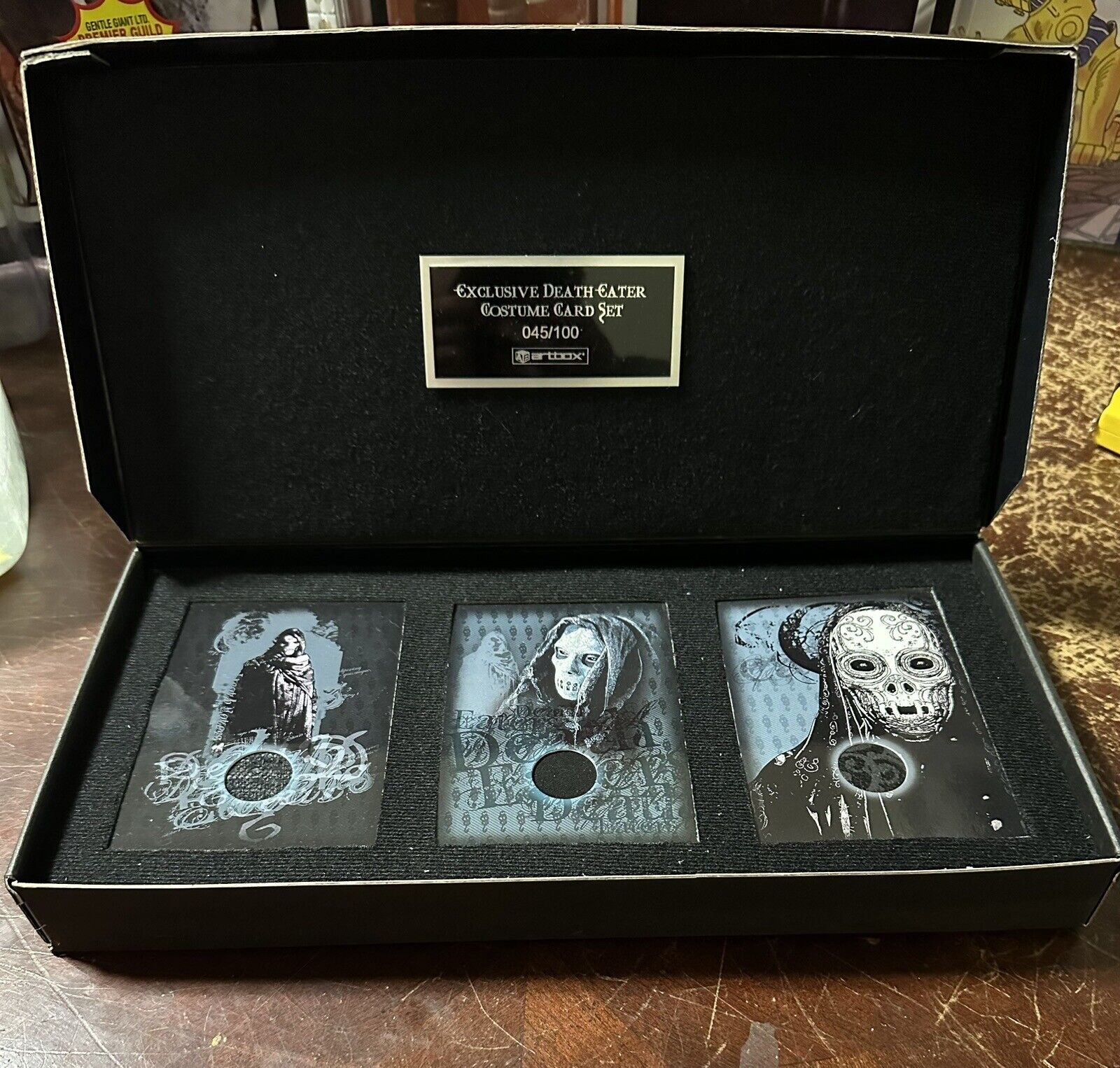 2007 SDCC Exclusive Artbox Harry Potter OOTP Death Eater Costume Card Set 45/100