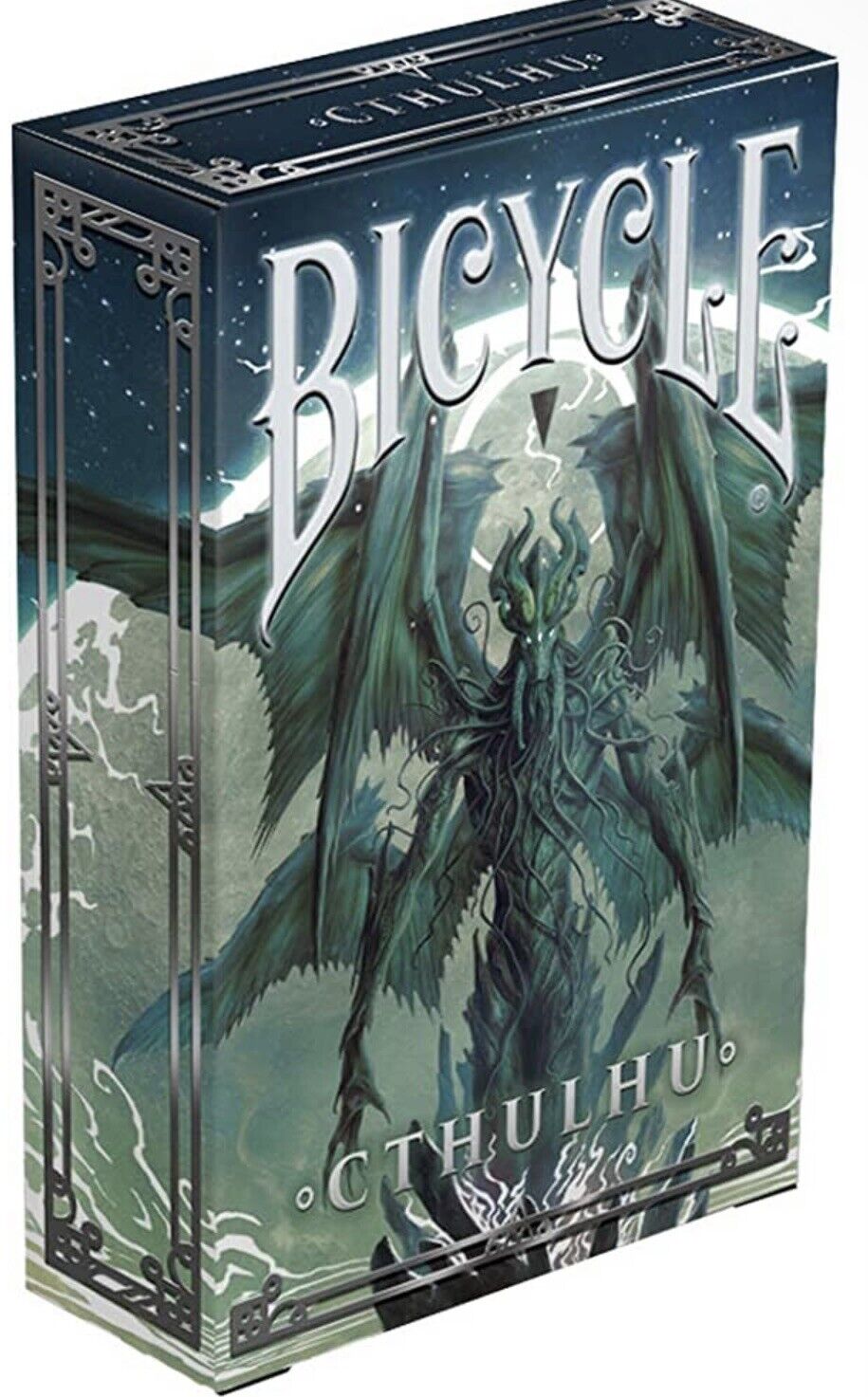 Albino Dragon Bicycle The Call of Cthulhu-Silver FOIL BACK cards LAST 5 I HAVE