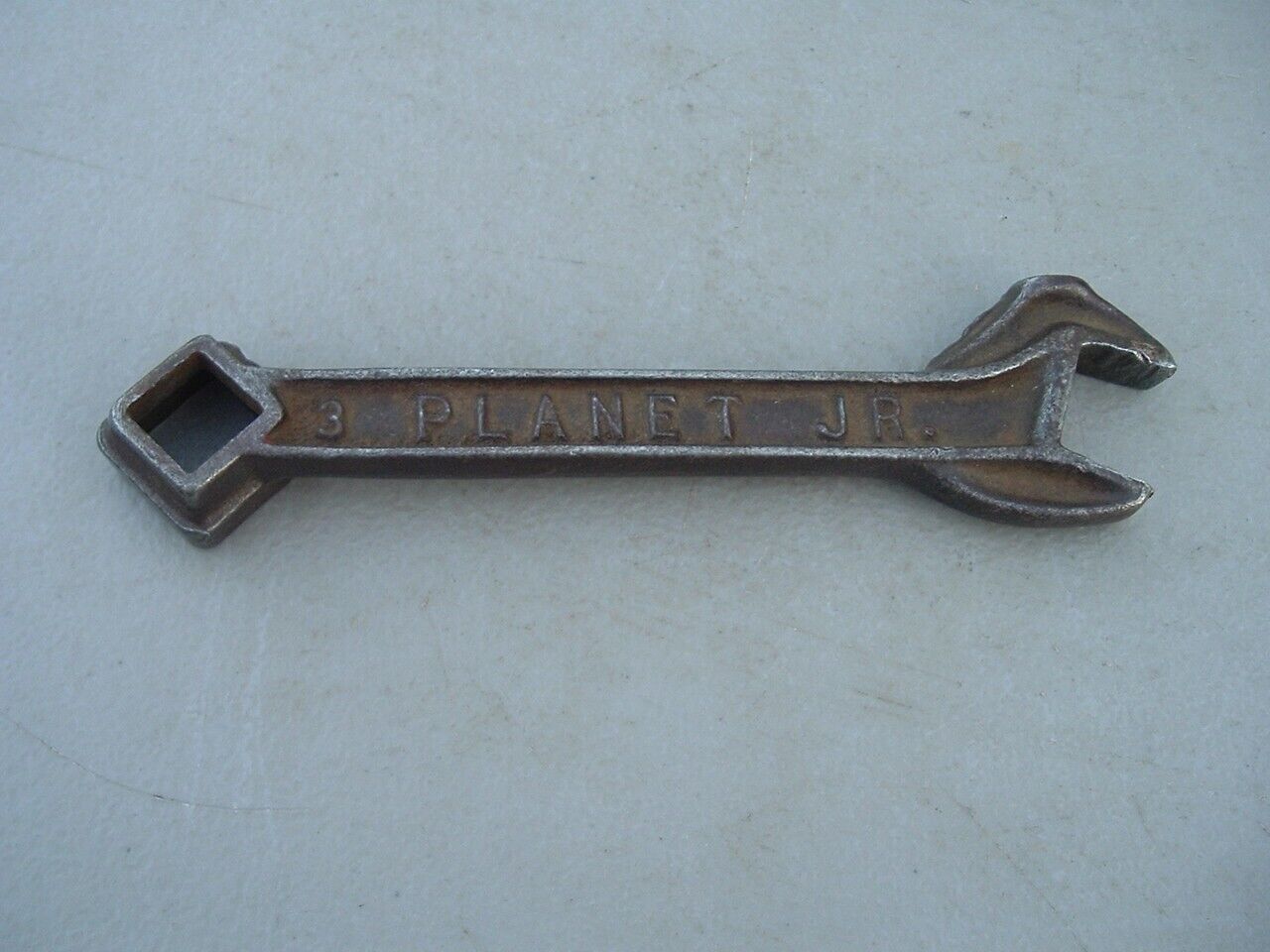 Vintage Planet Jr No 3 Old Farm Implement Combination Wrench