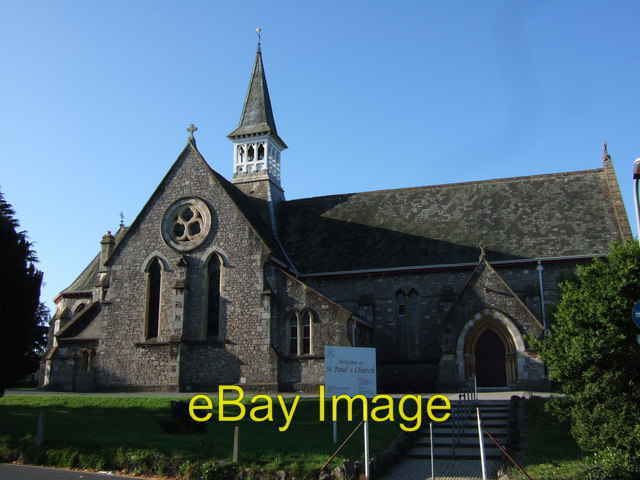 Photo 6x4 St Paul\'s Church, Newton Abbot The church, built 1859-61, takes c2007